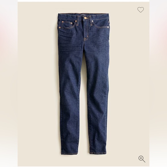 J.Crew. Mid-Rise Toothpick Jean in Classic Wash Size 30 - Picture 2 of 11